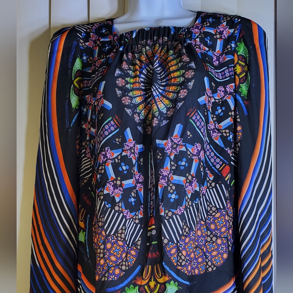 Clover Canyon Colorful Graphic Chiffon